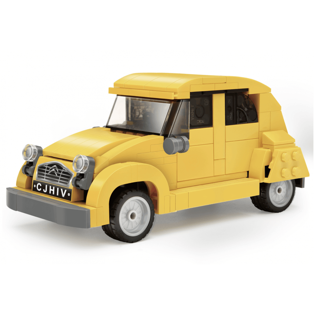 1:24 Citroen 2CV Retro Car - 298pcs - Beanie Games