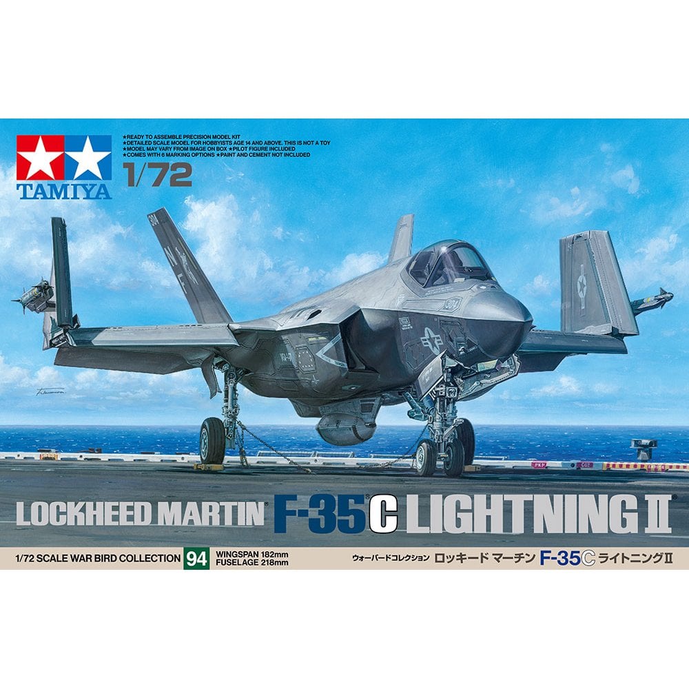 1/72 SCALE LOCKHEED MARTIN F - 35C LIGHTNING II - Beanie Games