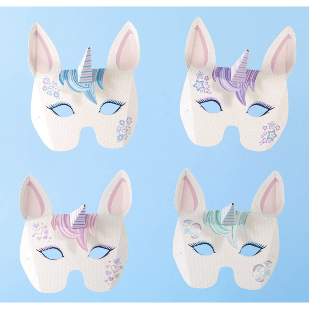 Create Your Own Magical Unicorn Masks