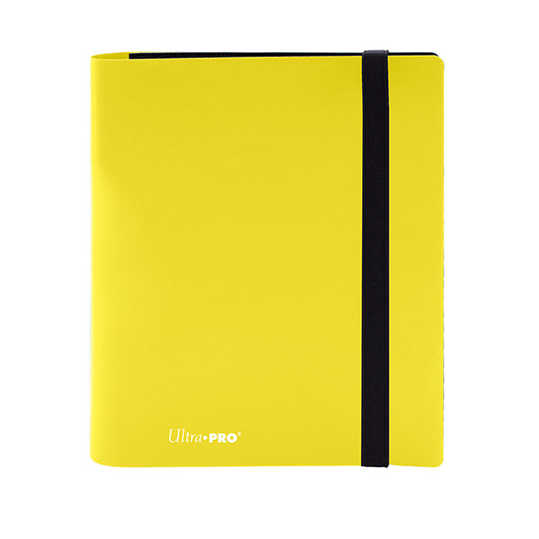 Ultra Pro - Eclipse 4 Pocket Pro Binder - Lemon Yellow
