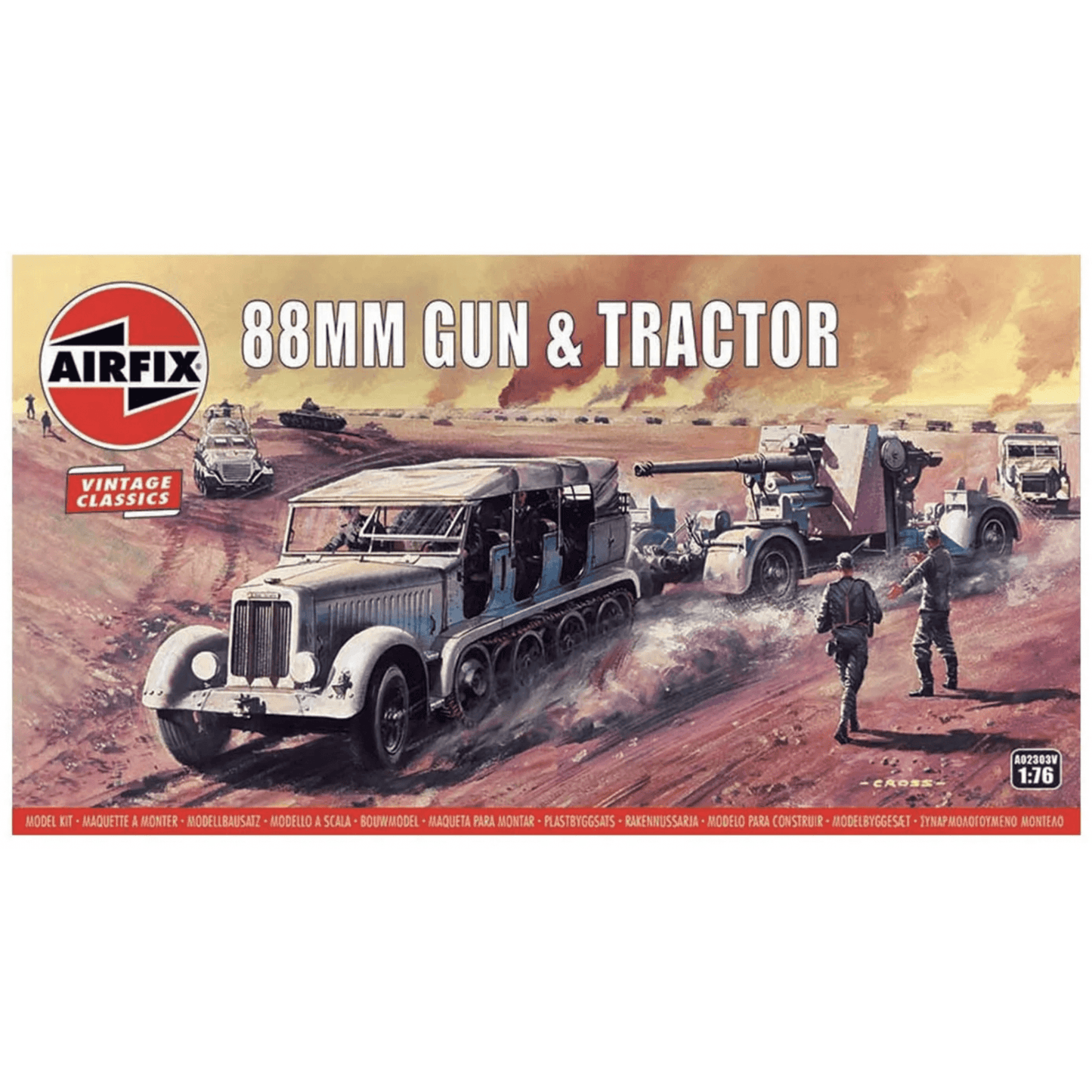 88mm Gun & Tractor - Beanie Games