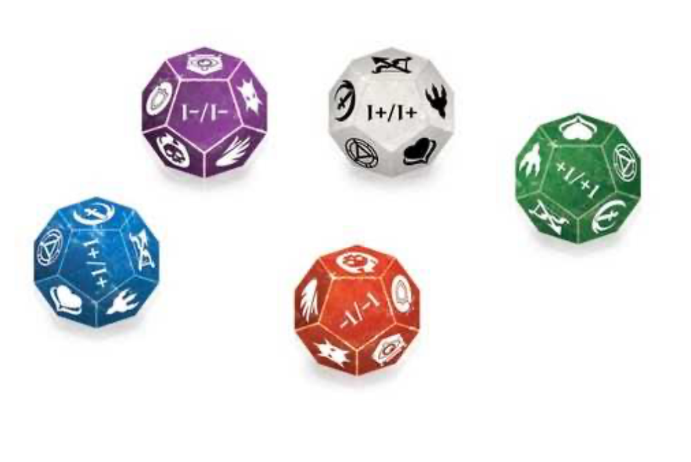 Magic: The Gathering - 12-Sided Keyword Counters