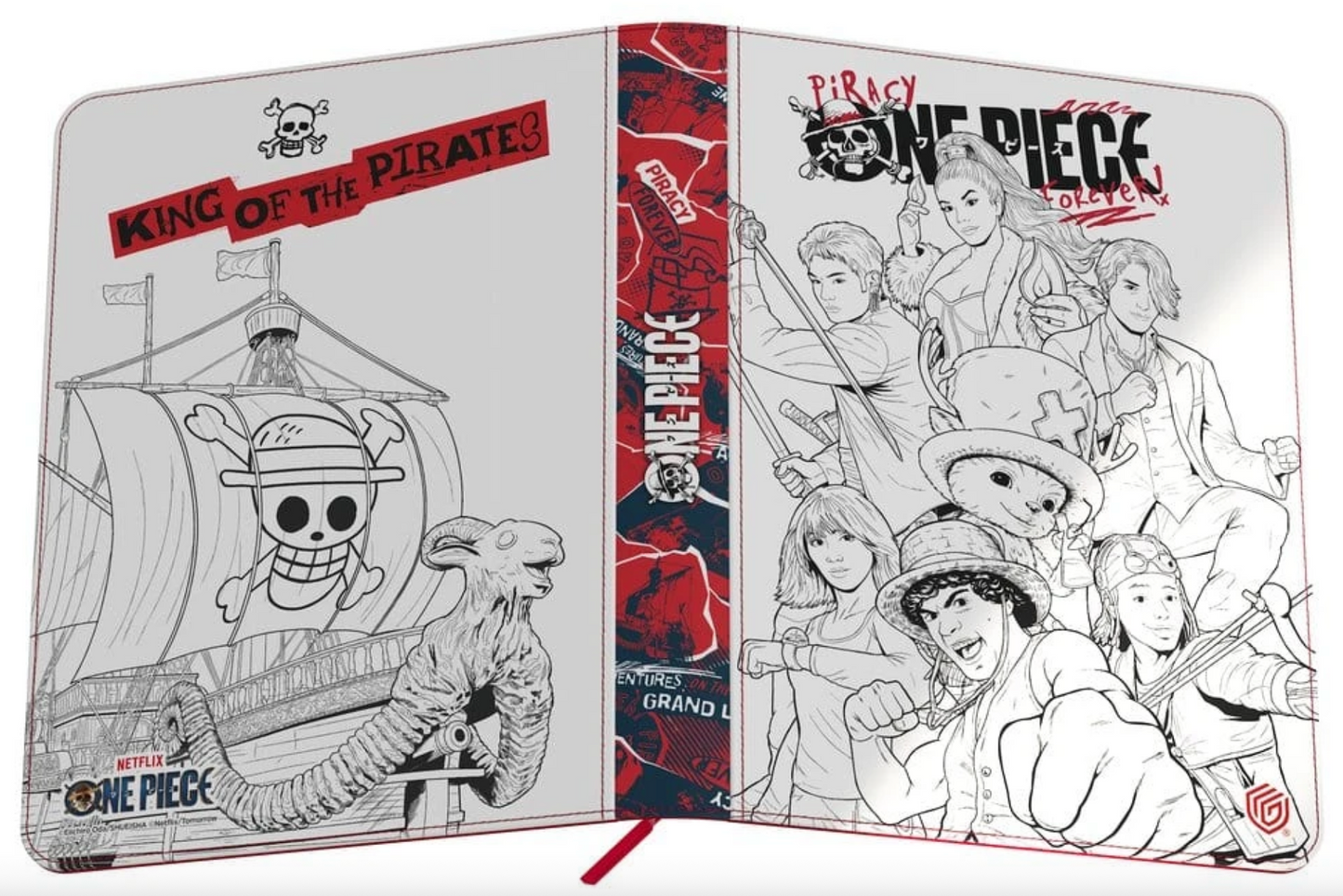 Ultimate Guard Zipfolio 360 Xenoskin Netflix One Piece - Sketch