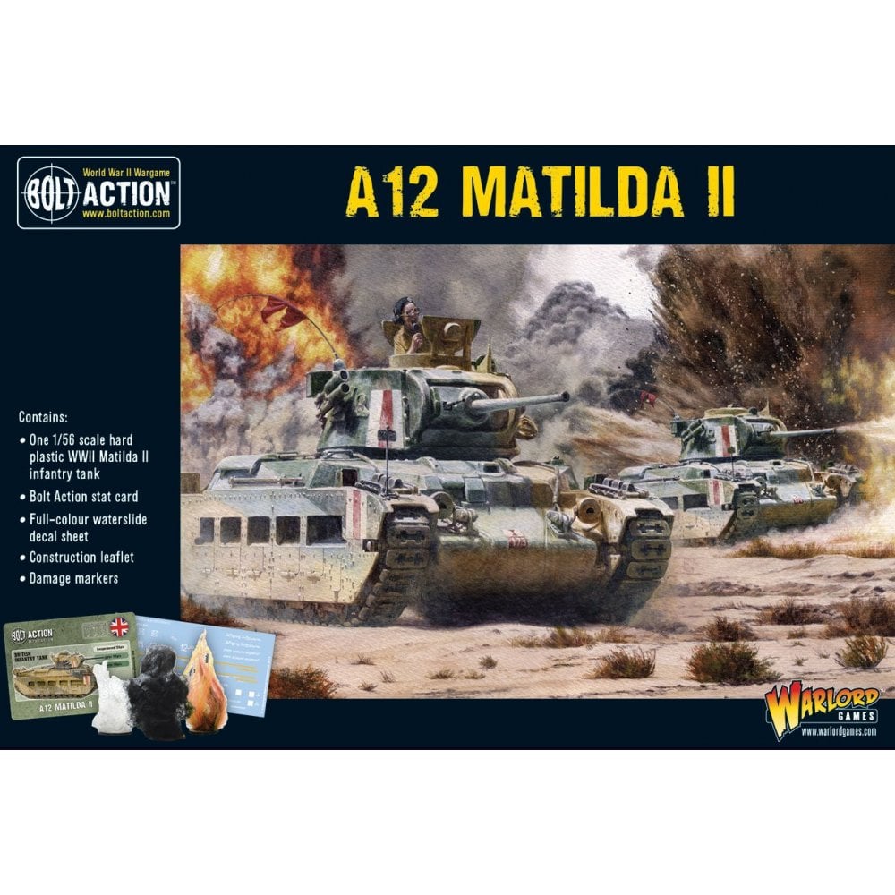 A12 Matilda II infantry Tank - Beanie Games