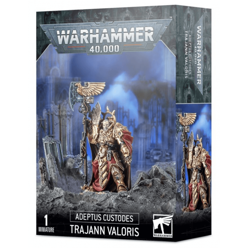 Adeptus Custodes Captain - General Trajann Valoris - Beanie Games