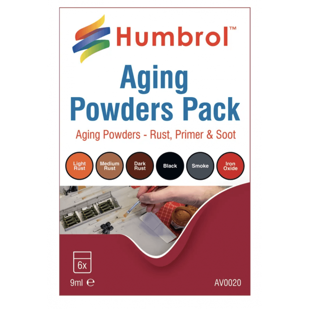 Aging Powders Mixed Pack - 6 x 9ml - Beanie Games