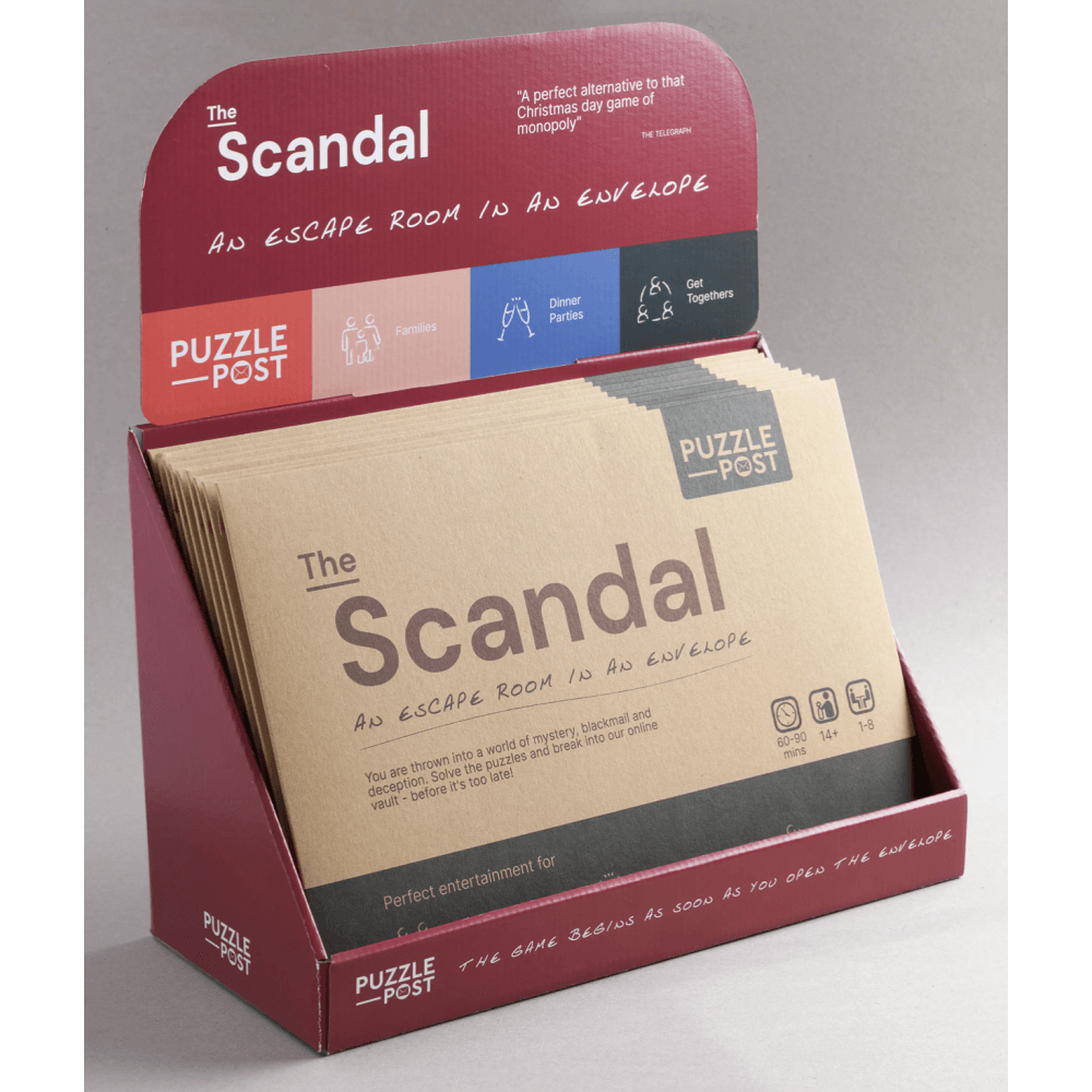 An Escape Room in An Envelope: The Scandal - Beanie Games