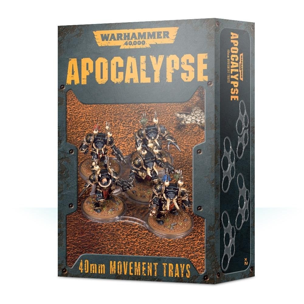 Apocalypse: 40mm Movement Trays - Beanie Games