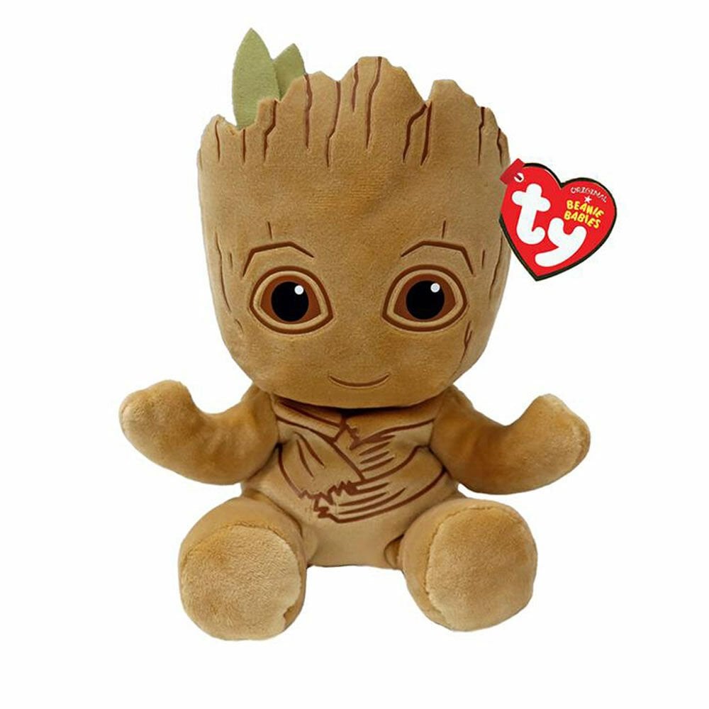 Beanie Babies: Marvel Groot (Regular Soft) - Beanie Games