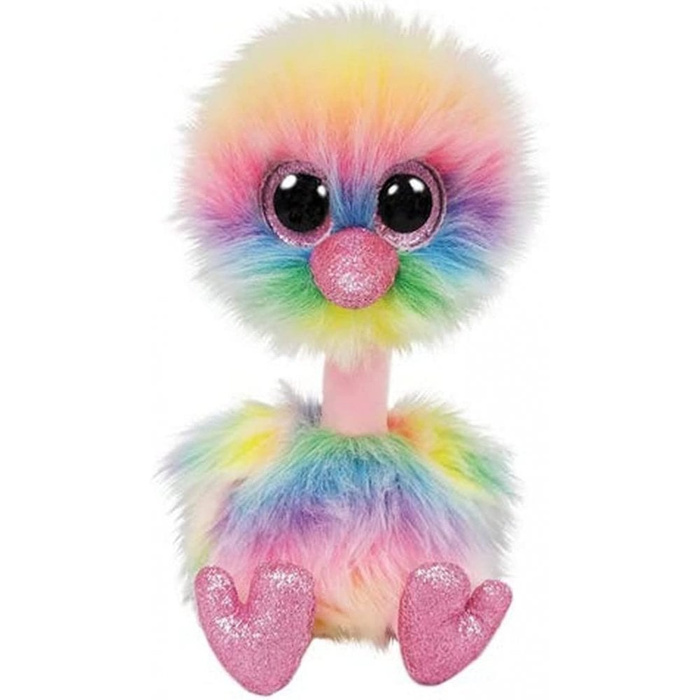 Beanie Boo: Asha Ostrich (Pastel) - Beanie Games