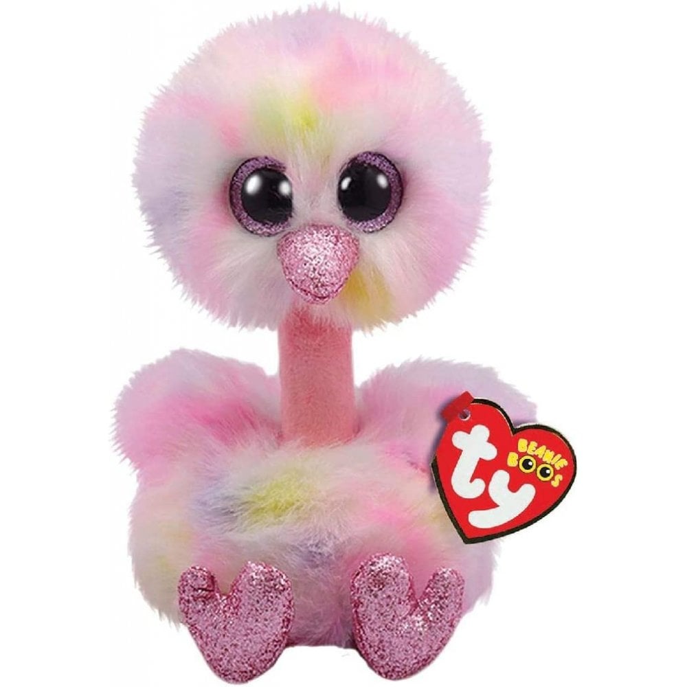 Beanie Boo: Avery Ostrich (Pastel) - Beanie Games