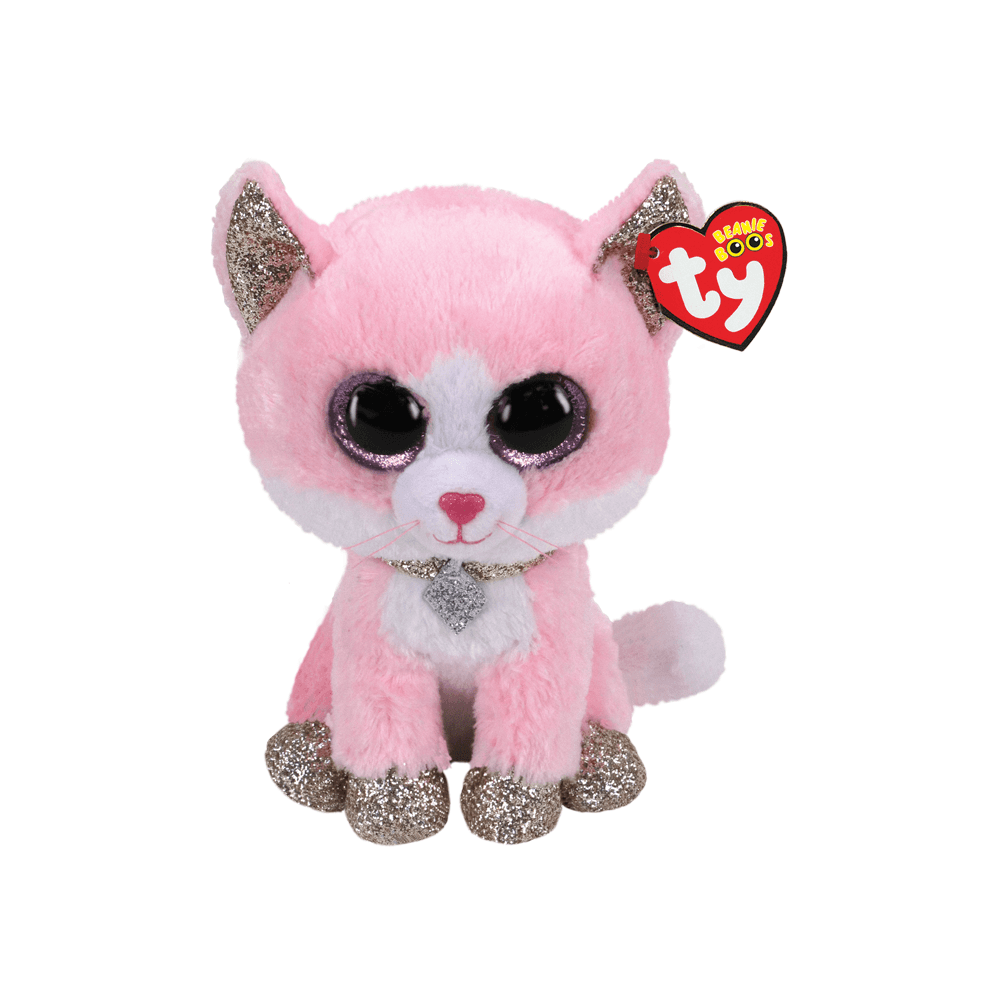 Beanie Boo: Fiona Pink Cat - Beanie Games
