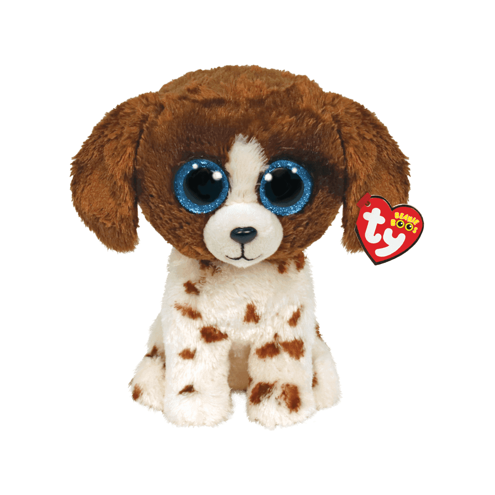Beanie Boo: Muddles Dog (Medium) - Beanie Games