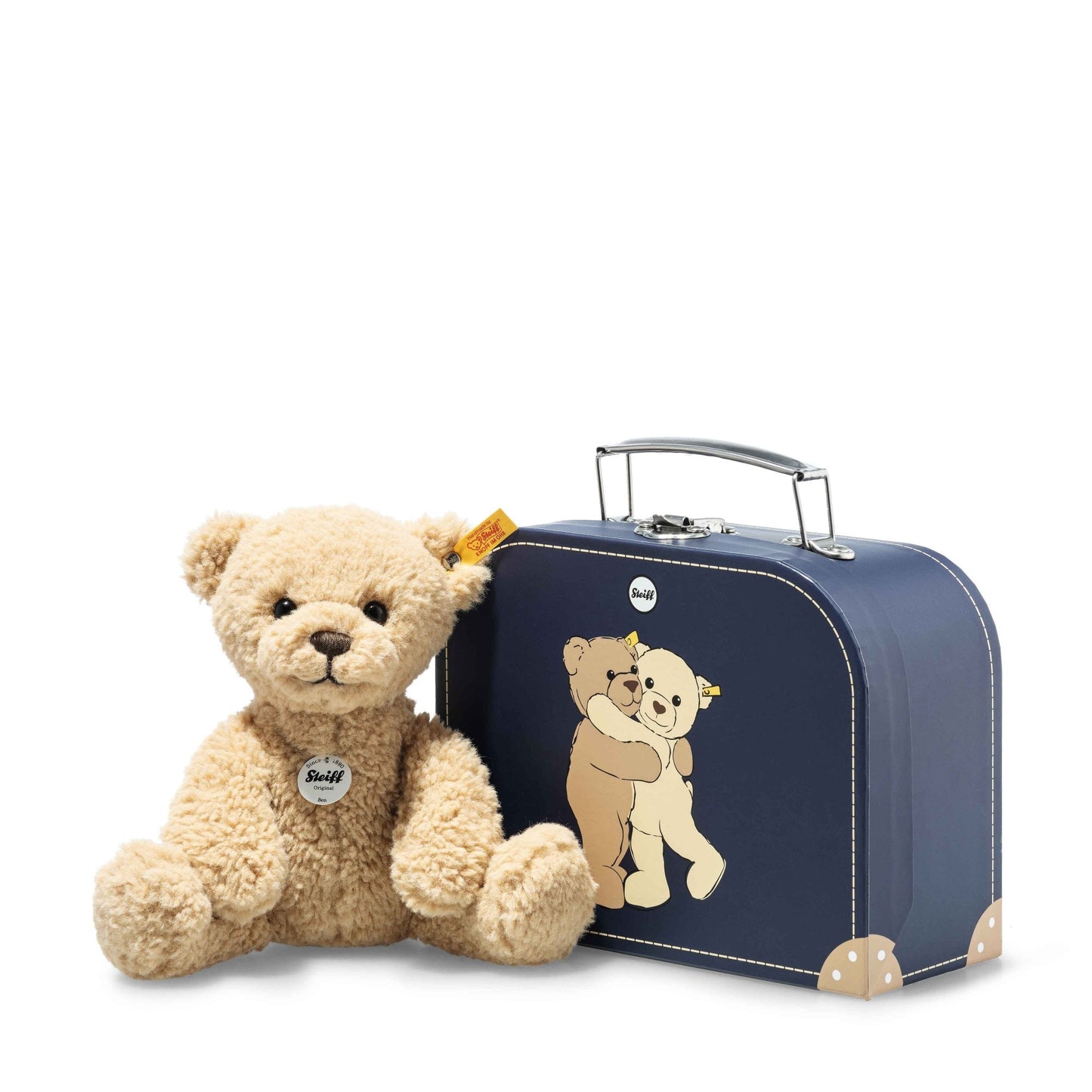 Ben Teddy Bear In Suitcase - Beanie Games
