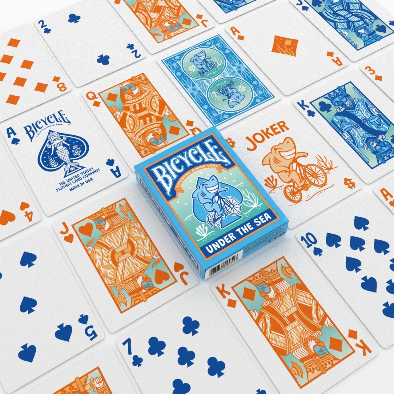 Bicycle Under the Sea Playing Cards - Beanie Games