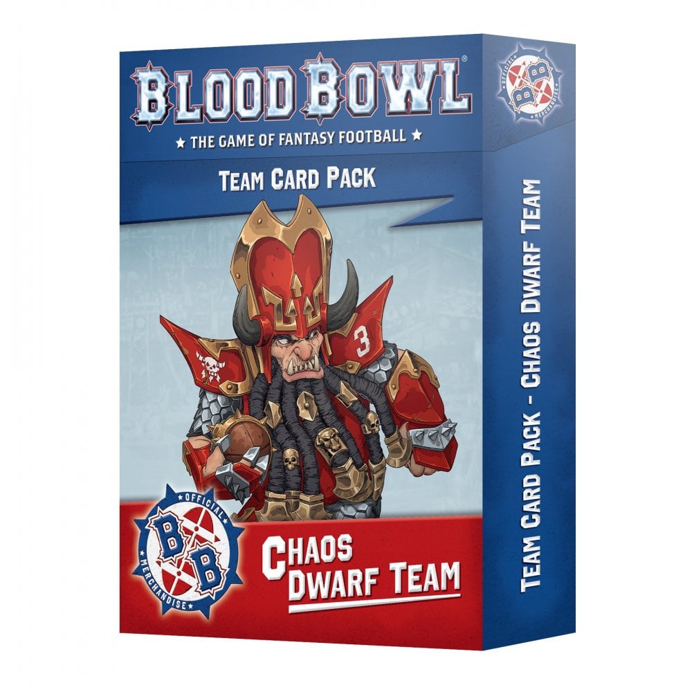 Blood Bowl: Chaos Dwarf Cards - Beanie Games