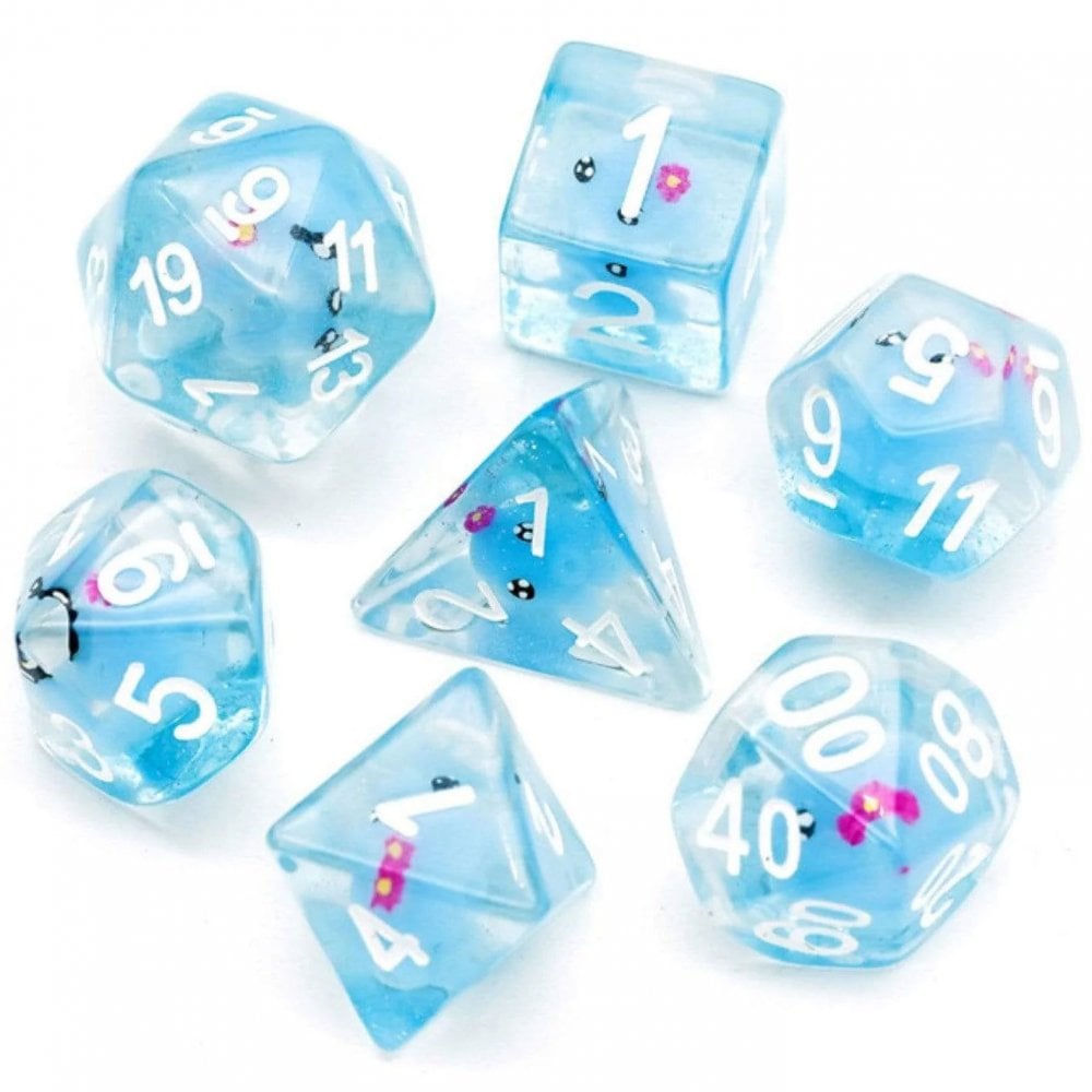 Blue Octopuss RPG Dice Set - Beanie Games
