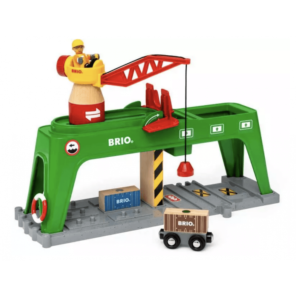 BRIO World Container Crane - Beanie Games