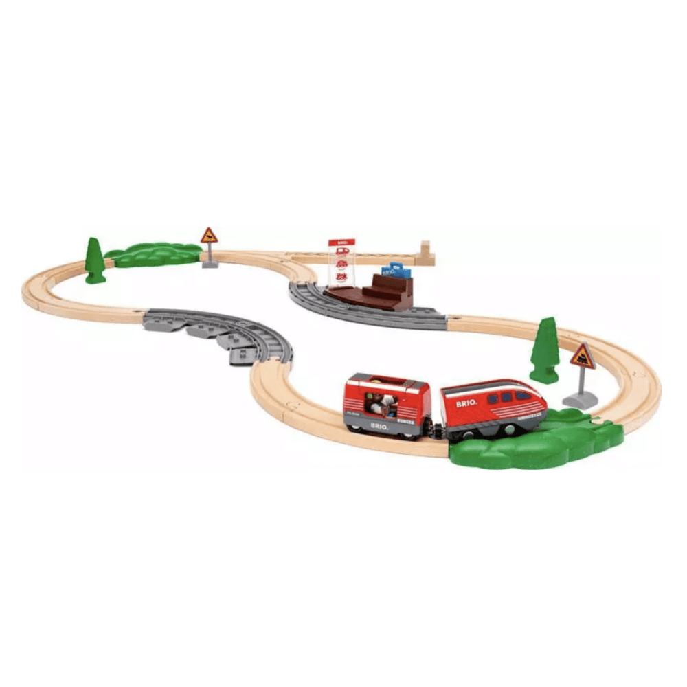BRIO World Pull Back Train Set - Beanie Games