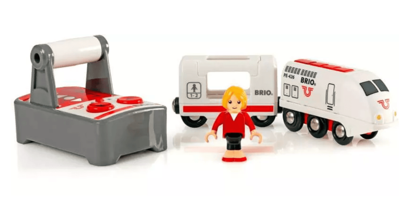 BRIO World Remote Control Travel Train - Beanie Games