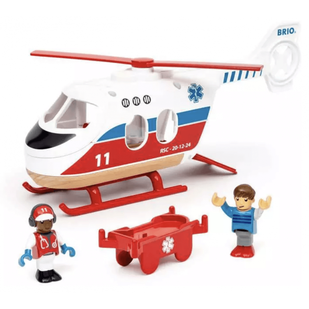 BRIO World Rescue Helicopter - Beanie Games