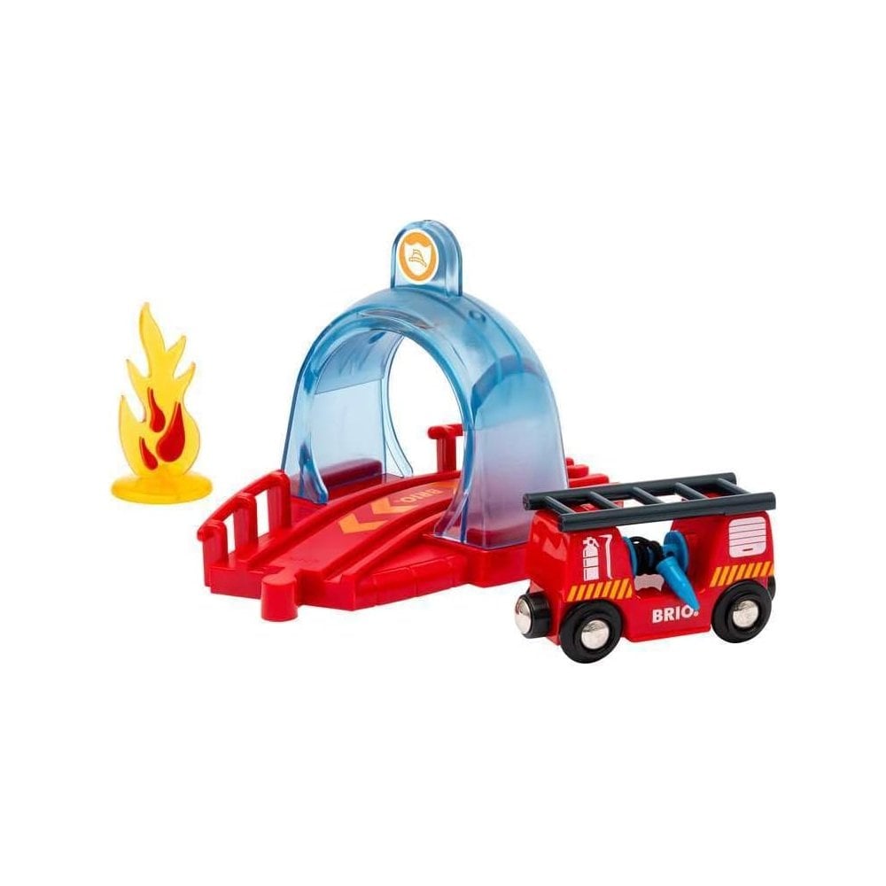 BRIO World Smart Tech Sound Rescue Action Tunnel Kit - Beanie Games