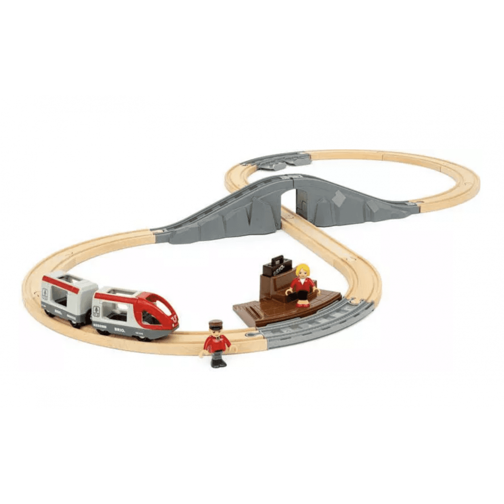 BRIO World Starter Travel Train Set - Beanie Games