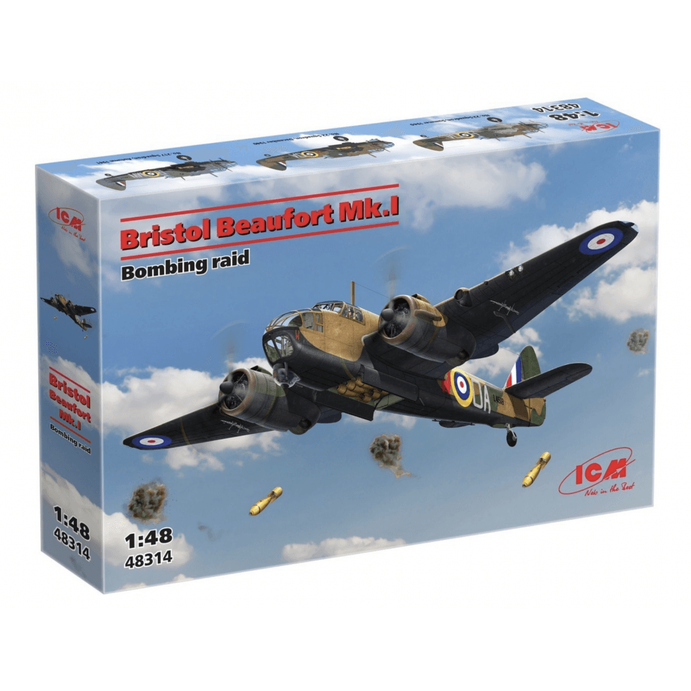 Bristol Beaufort Mk.I Bombing Raid Plane - Beanie Games