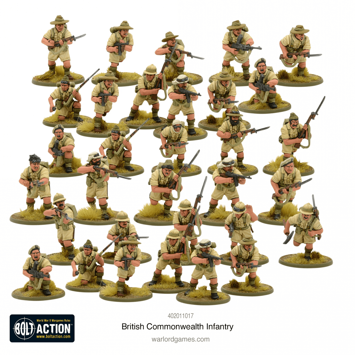British Commonwealth Infantry - Beanie Games
