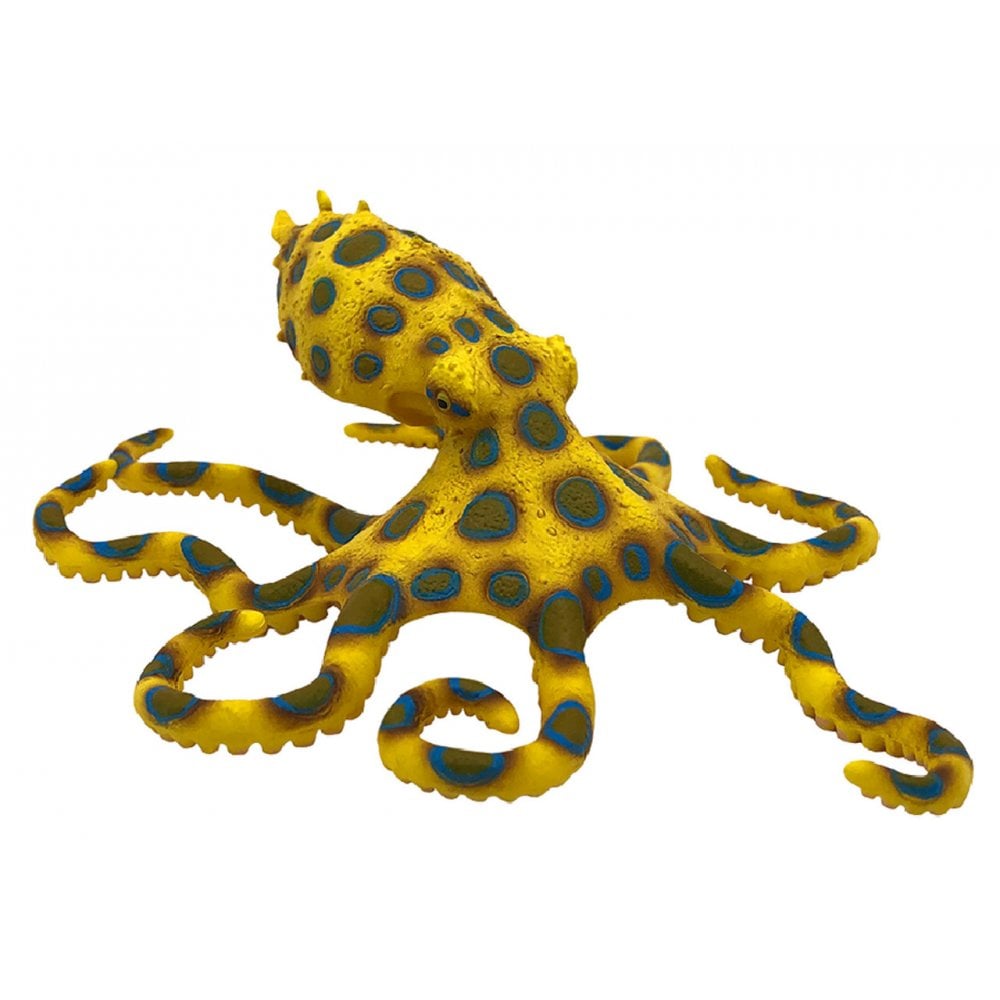 Bullyland Blue Ringed Octopus - Beanie Games