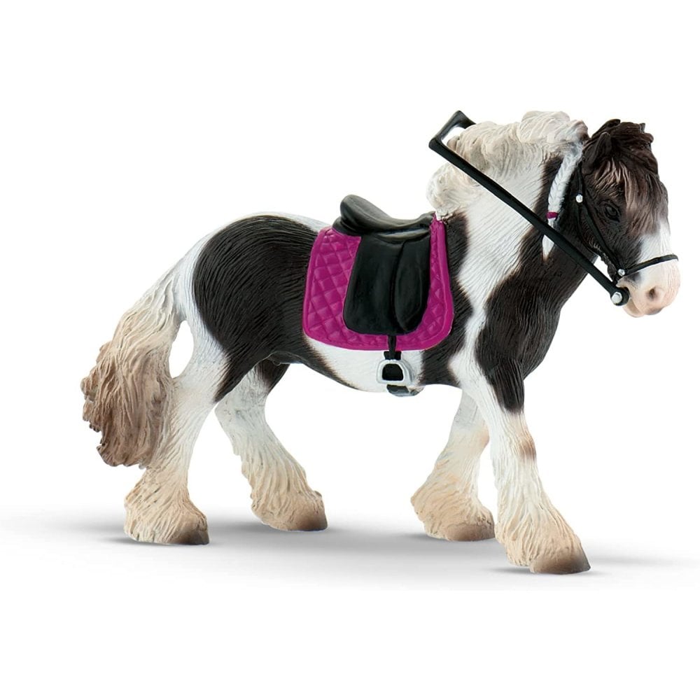 Bullyland Gypsy Cob Mare Horse with Tack - Beanie Games