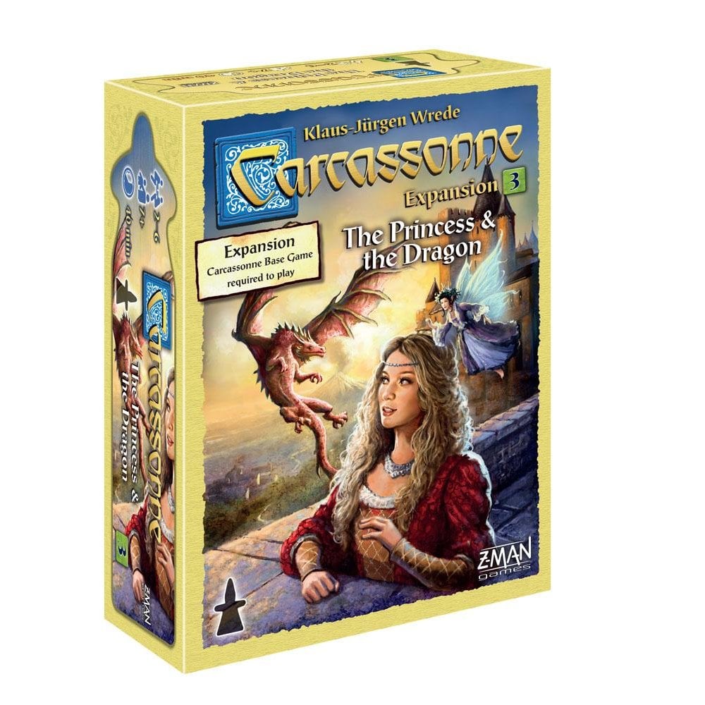 Carcassonne Expansion 3: The Princess & The Dragon - Beanie Games