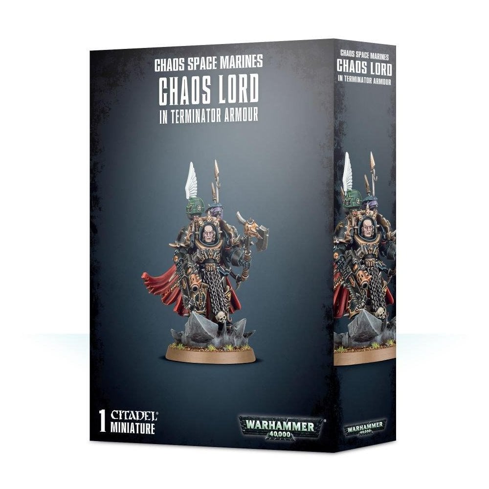 Chaos Space Marines: Chaos Lord In Terminator Armour - Beanie Games