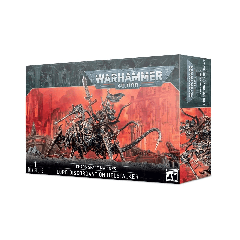 Chaos Space Marines Lord Discordant on Helstalker - Beanie Games