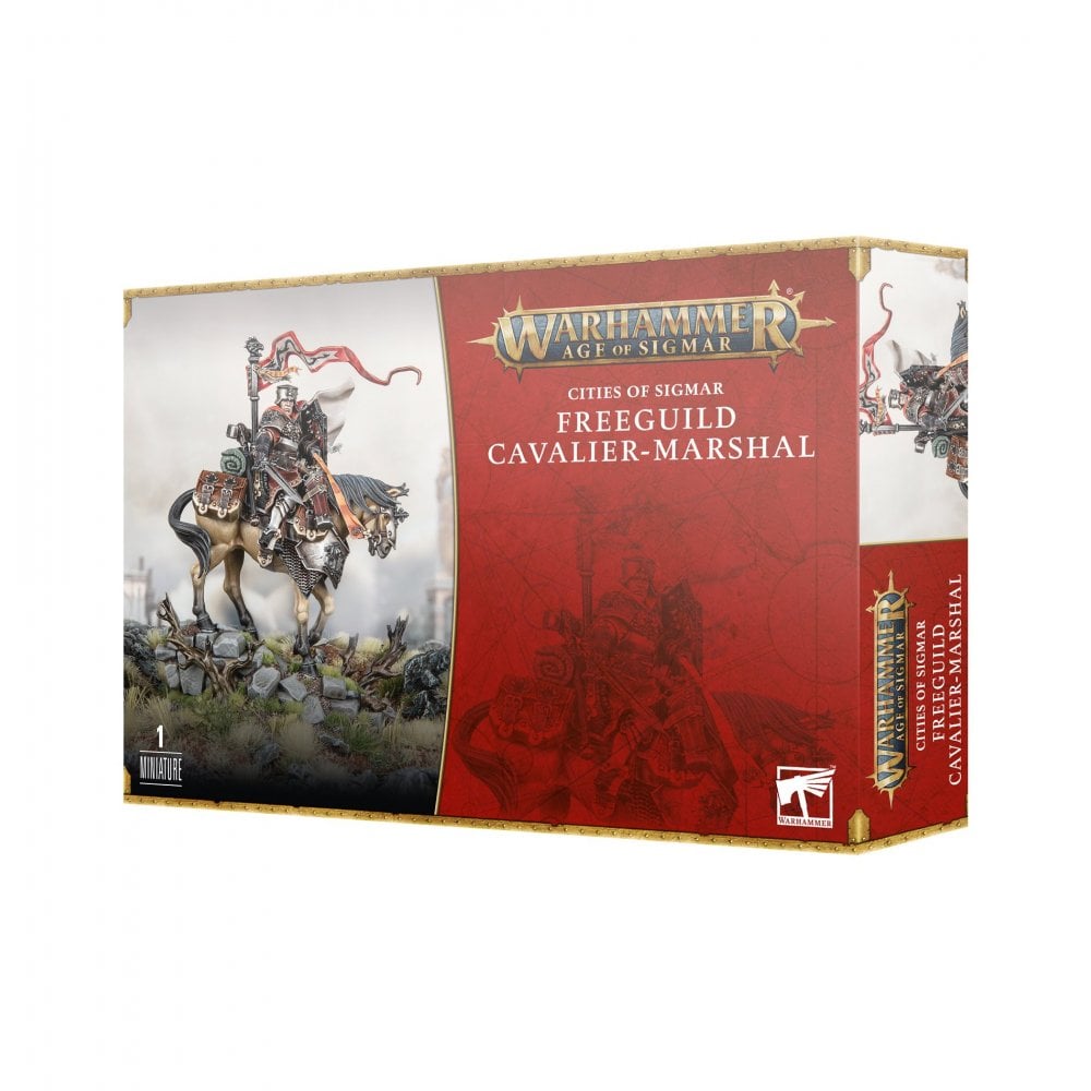 Cities Of Sigmar: Freeguild Cavalier Marshal - Beanie Games