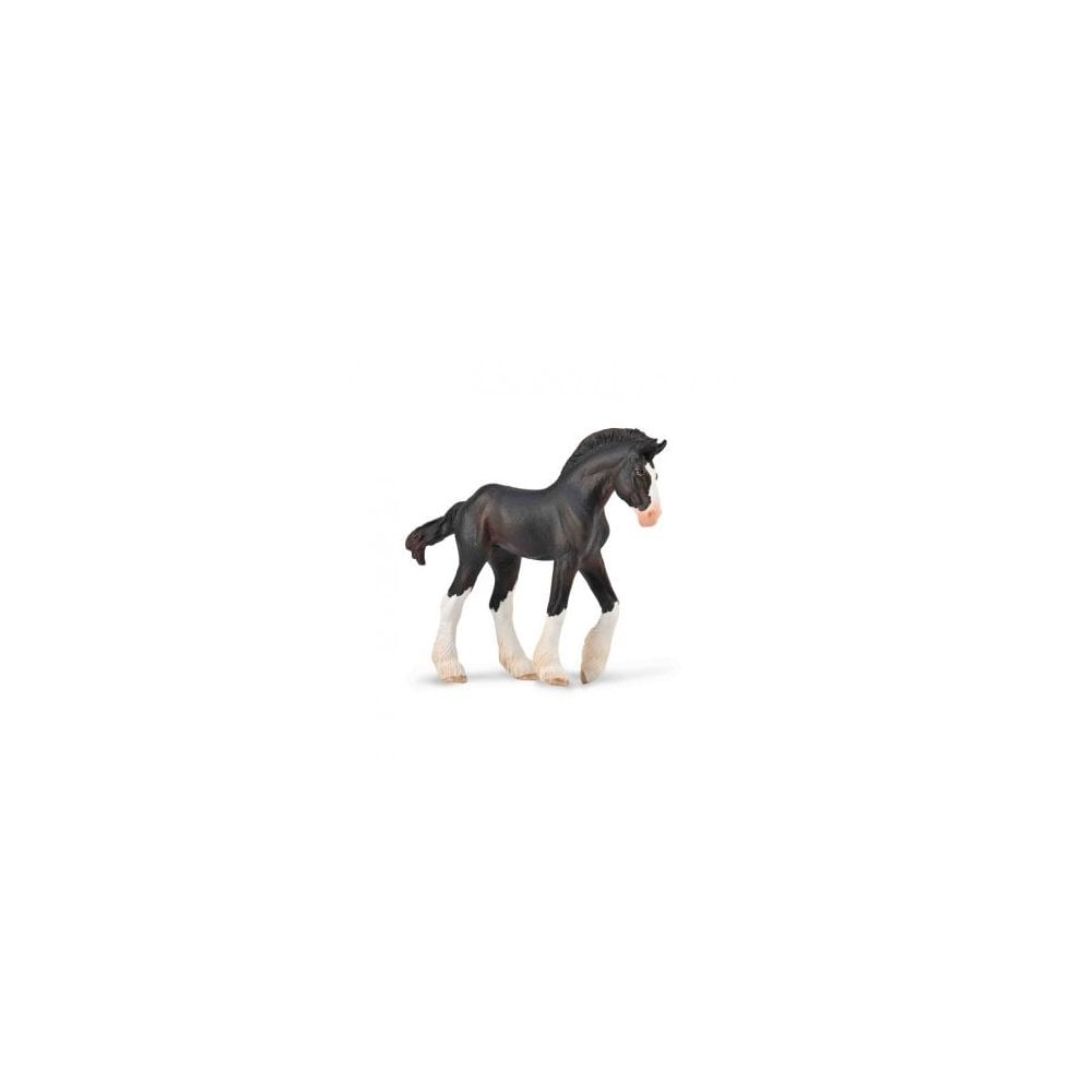 Clydesdale Foal - Black - Beanie Games