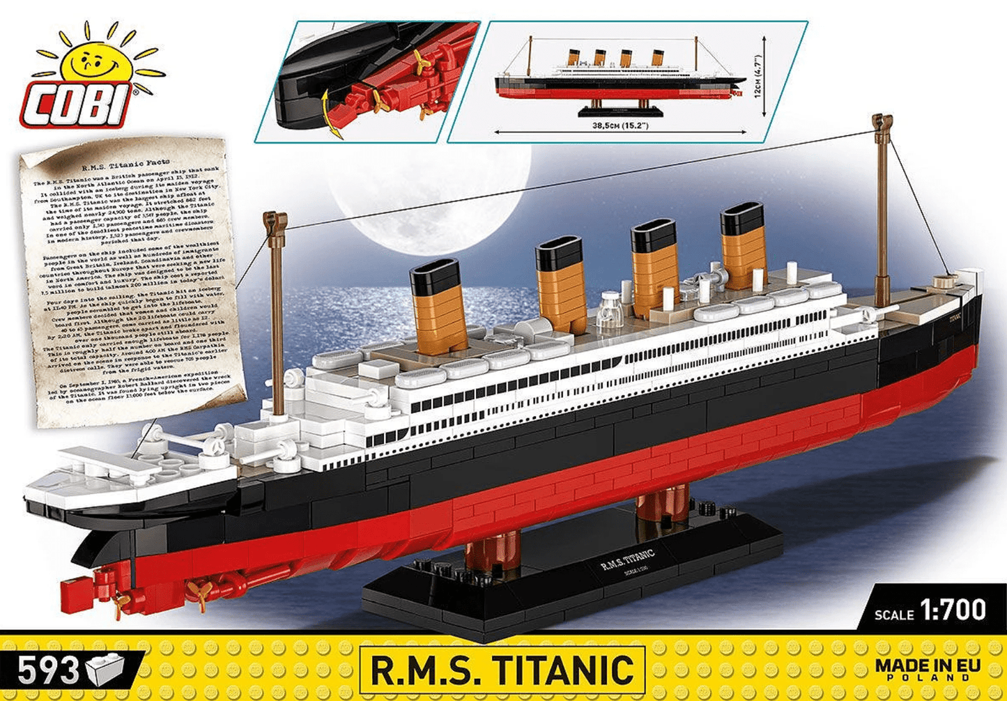 Cobi - R.M.S. Titanic - Beanie Games