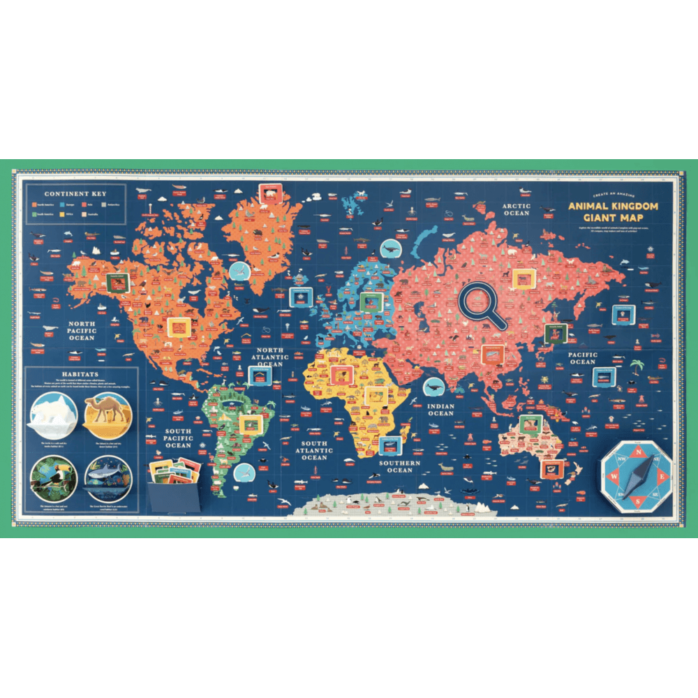 Create An Amazing Animal Kingdom Giant Map - Beanie Games