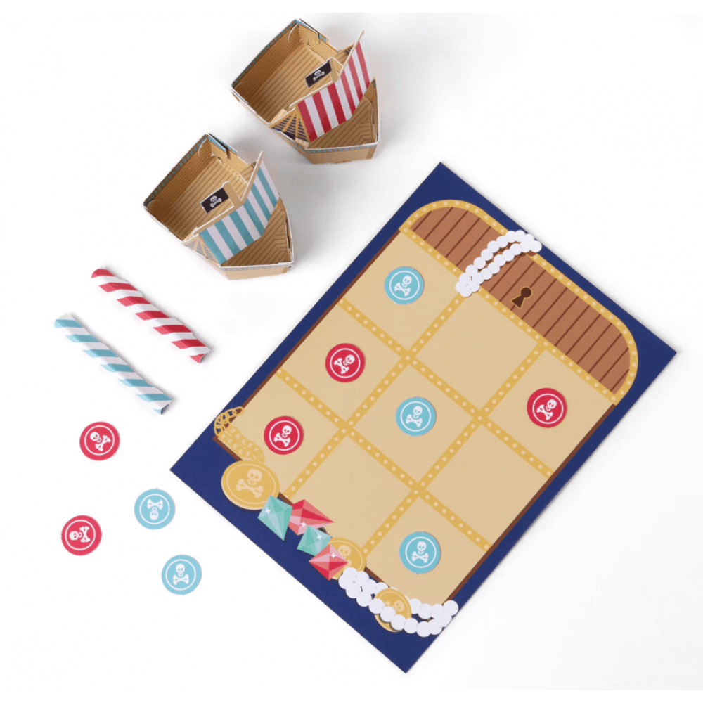 Create Your Own Pirate Blow Boats - Beanie Games