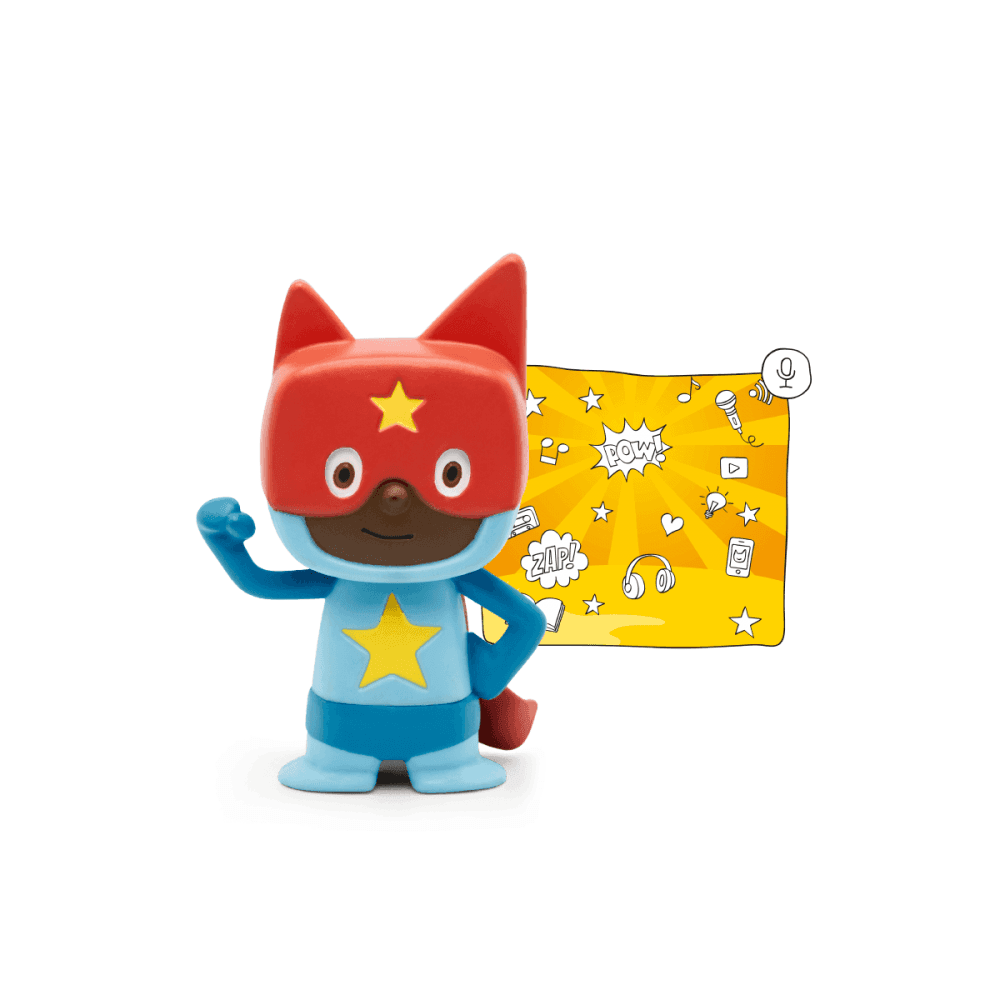 Creative Tonies: Superhero Blue - Dark Brown (Relaunch) - Beanie Games