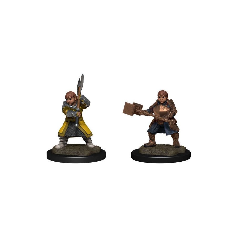 Critical Role: Unpainted Miniatures Dwarf Dwendalian Empire Fighter Female - Beanie Games