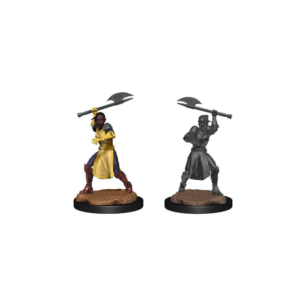 Critical Role: Unpainted Miniatures Half - Elf Echo Knight and Echo Female - Beanie Games