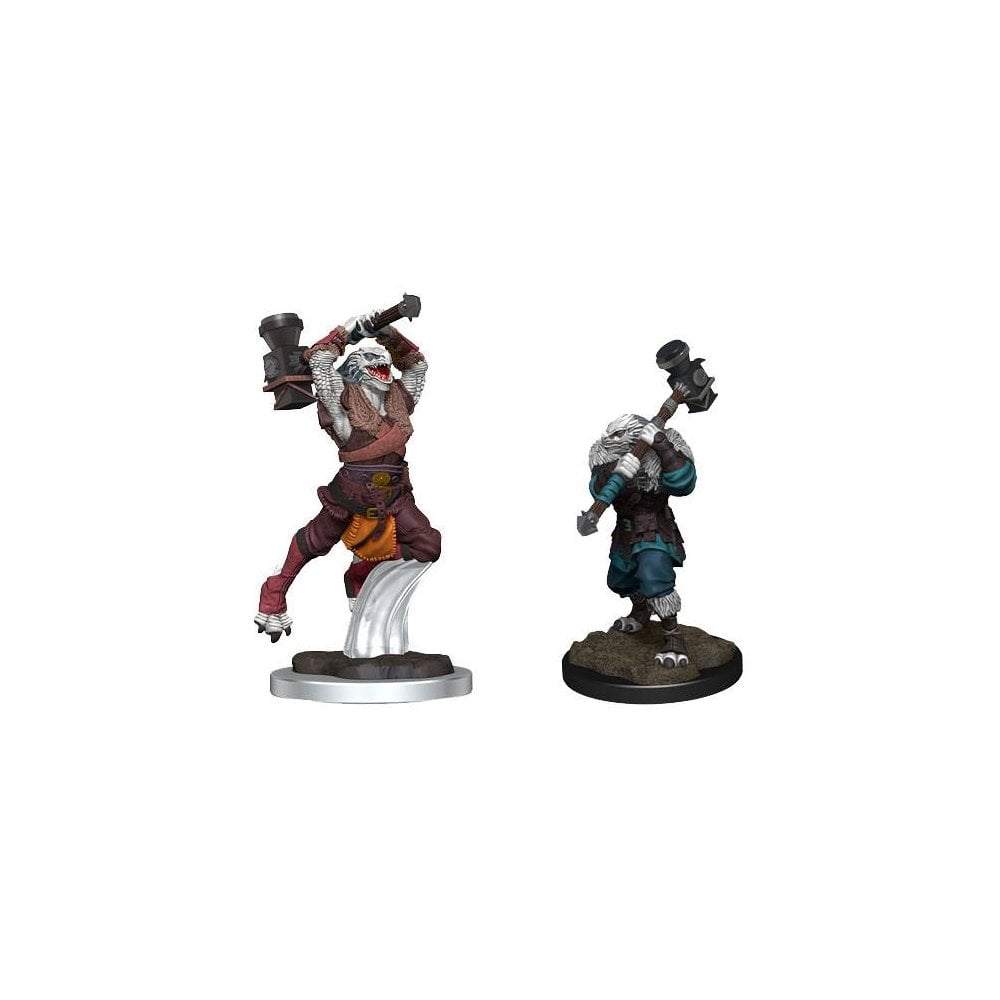 Critical Role: Unpainted Miniatures Ravenite Half - Dragon Barbarian Female - Beanie Games