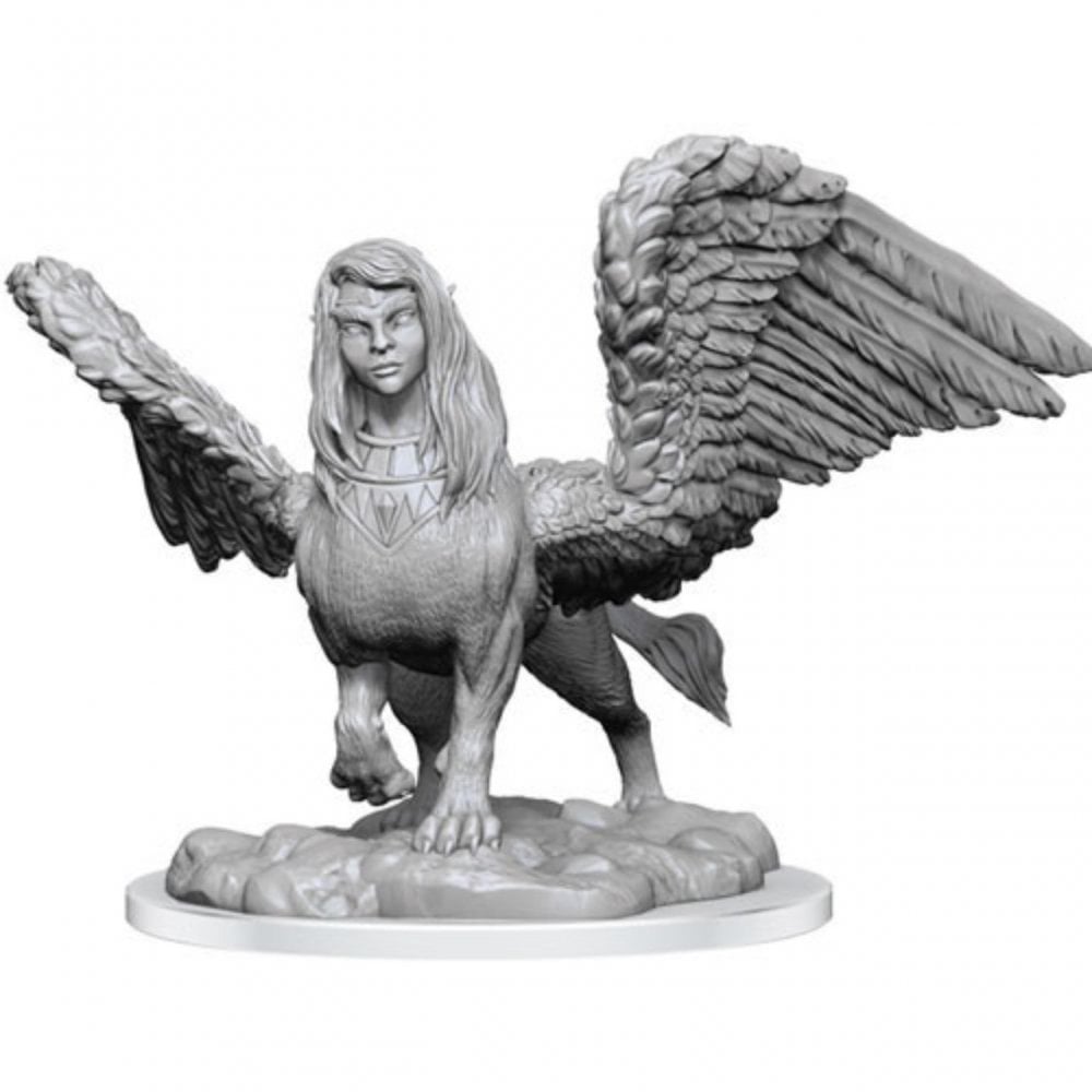 Critical Role Unpainted Miniatures Sphinx Female - Beanie Games