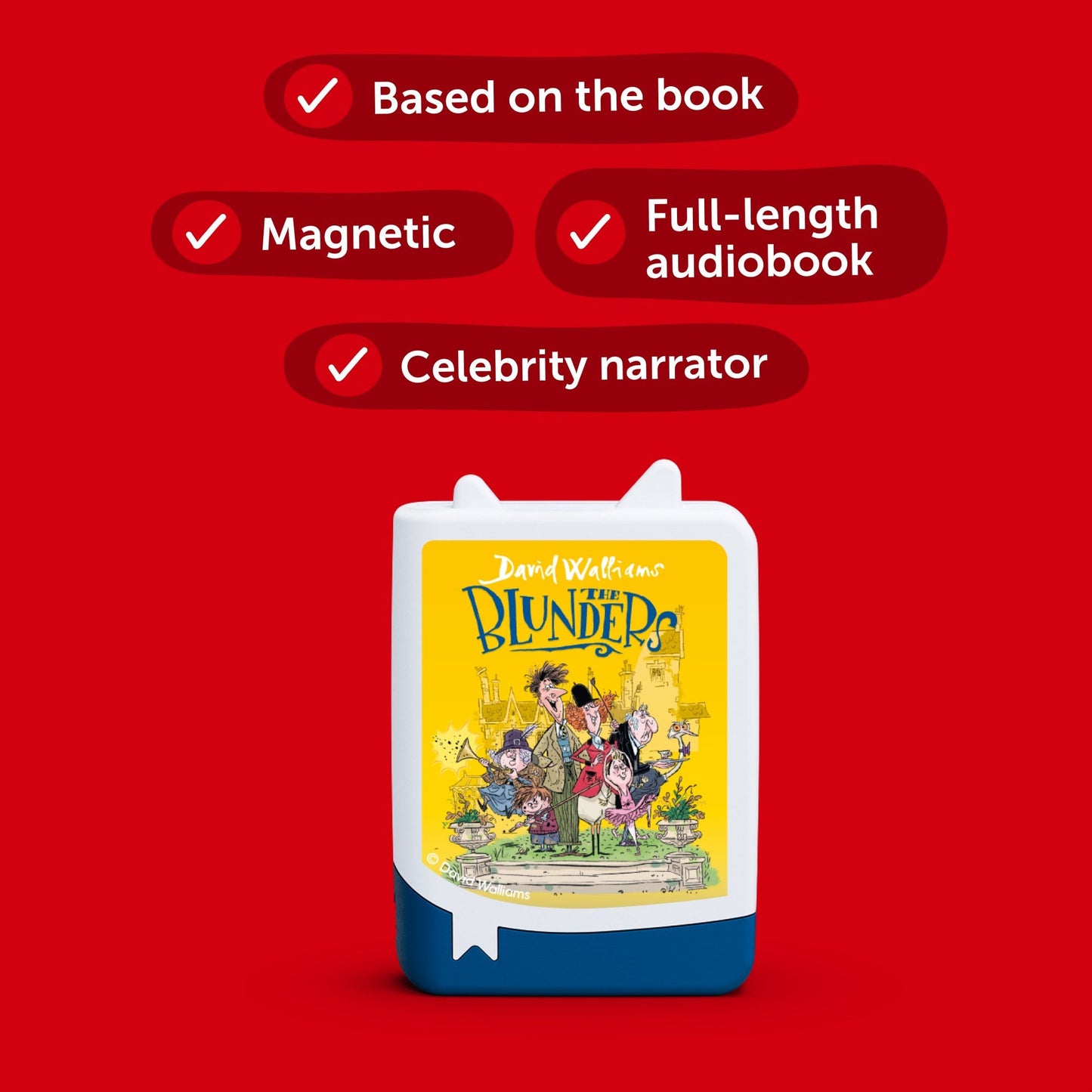 David Walliams The Blunders (Book Pocket Tonies) - Beanie Games