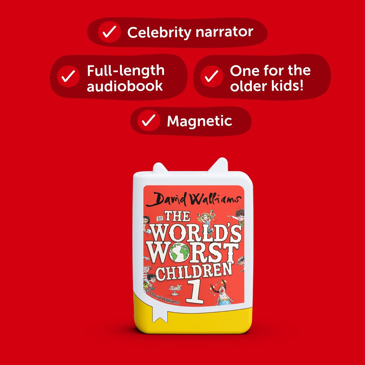 David Walliams - The Worlds Worse Children 1 (Book Pocket Tonies) - Beanie Games