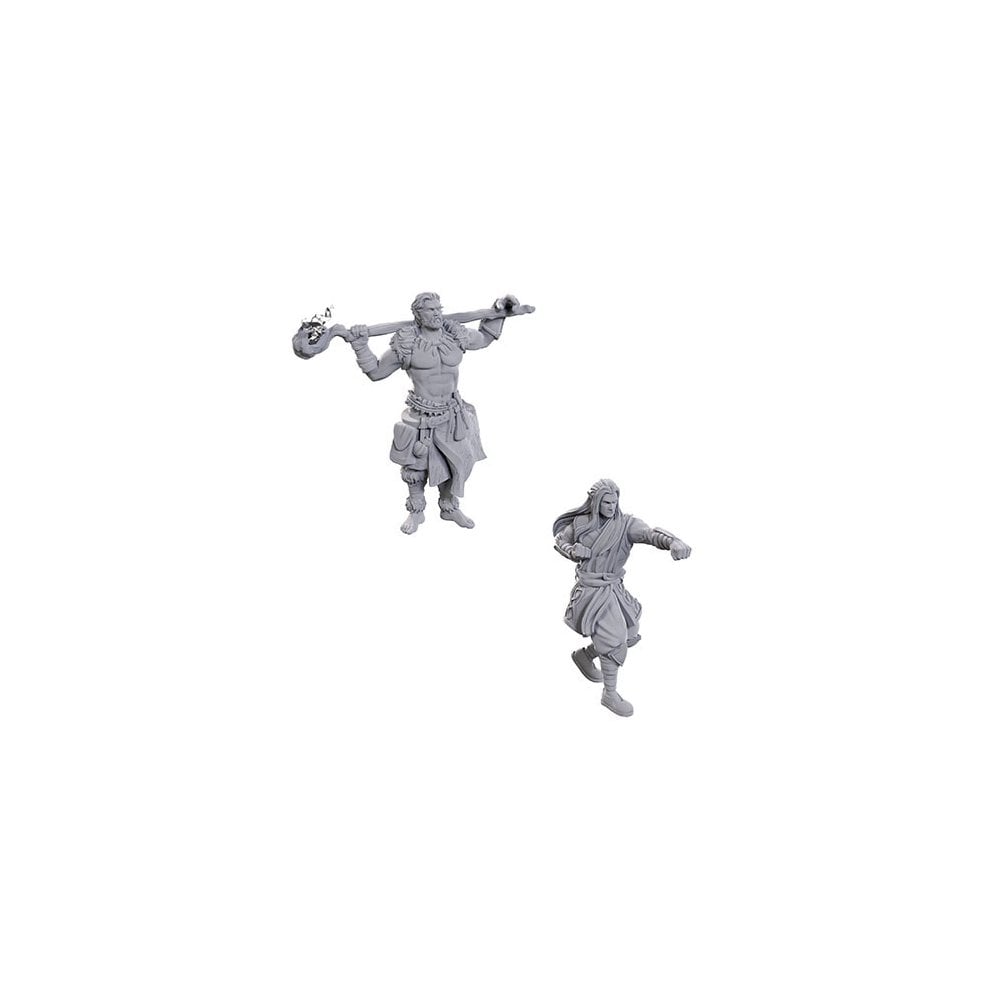 D&D Nolzurs Marvelous Miniatures: Archdruid & Martial Arts Adept - Wave 24 - Beanie Games