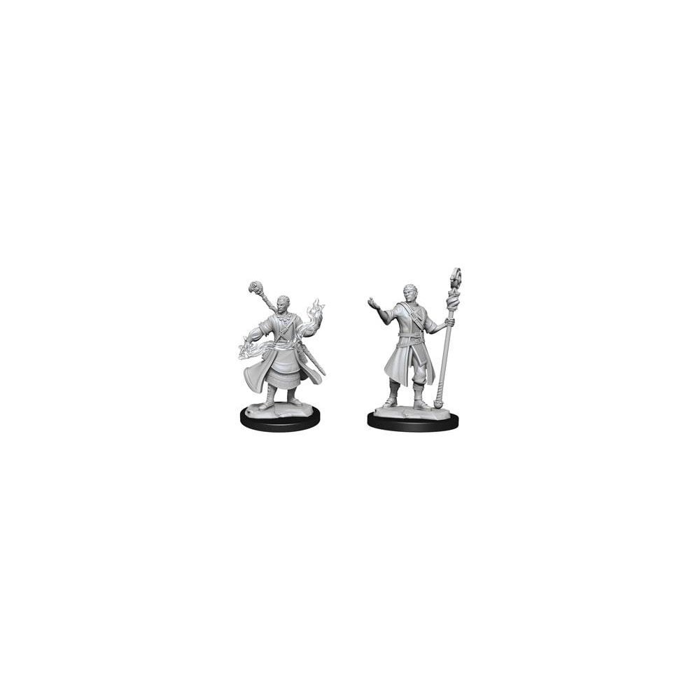 D&D Nolzur's Marvelous Unpainted Miniatures: Half - Elf Wizard Male - Beanie Games