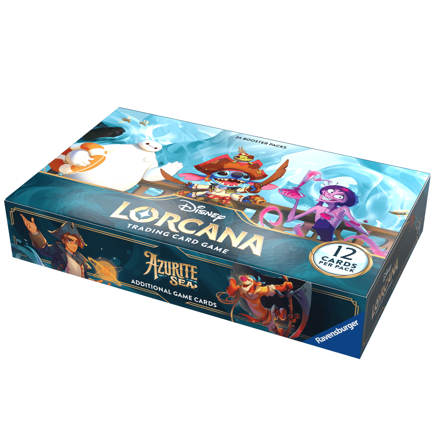 Disney Lorcana Azurite Sea Booster Box - Beanie Games