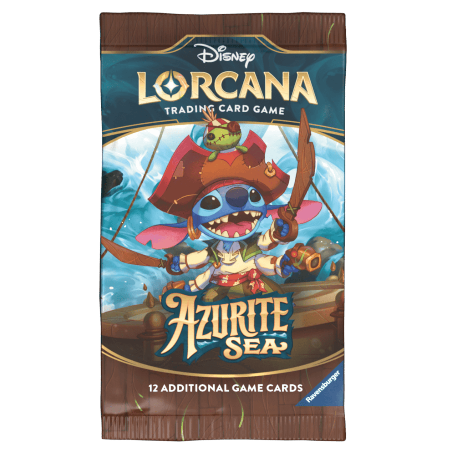Disney Lorcana Azurite Sea Booster Pack - Beanie Games
